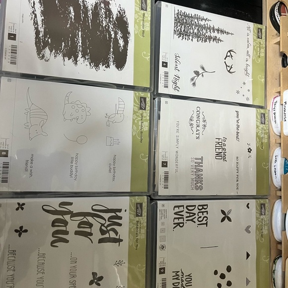 Stampin' Up! Decorative Stamp Set - Black and White retired 
You choose stamp - Picture 9 of 15